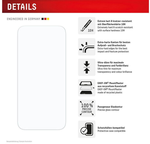 Displex Real Glass MountMaster Apple iPhone 17 Pro Max, Bild 4