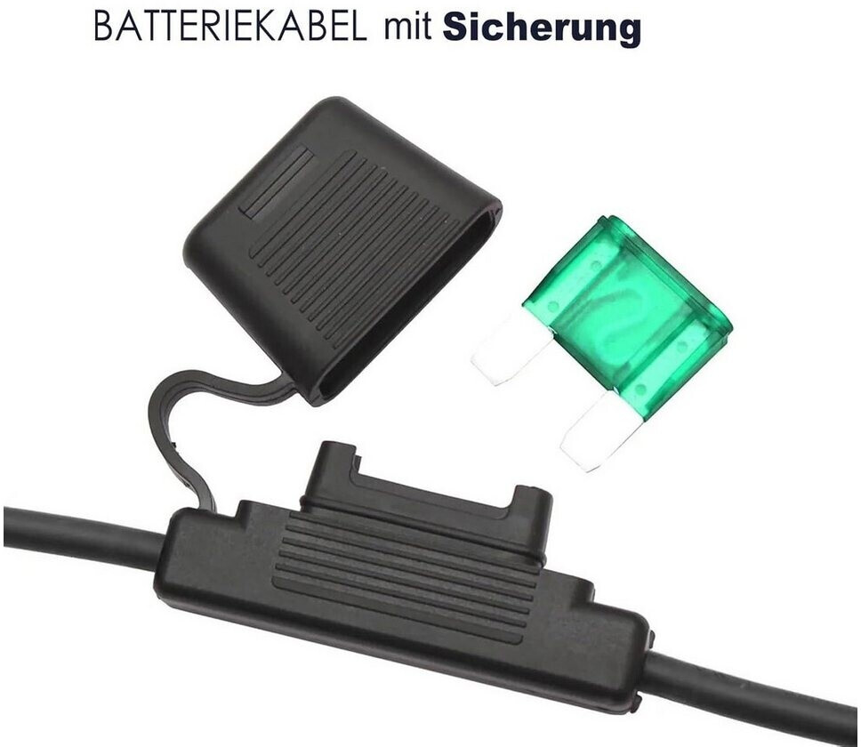 3m 6mm² Profi-Verbindungskabel Solarmodul zu 3m 6mm² Profi-Verbindungskabel Solarmodul zu