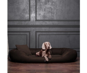 Tierlando Orthopdisches Hundebett Sammy VISCO Kunstleder High-Tech-Velours  Gre: 140x105cm Farbe: 01 Braun ab 179.95  | Vergleiche 5 Angebote auf  idealo.de