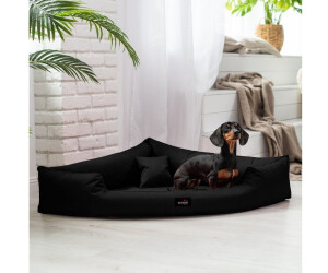 Tierlando TRIVIA Orthopdisches Eckhundebett Polyester Hundebett  Dreieckbett Gre: 120x120cm Farbe: 03 Schwarz ab 159.95  | Vergleiche 4  Angebote auf idealo.de