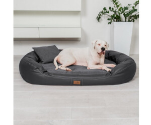 Tierlando Orthopdisches Hundebett LENNART VISCO PLUS Kunstleder und  Velours schwarz/ graphit 1,4 m 30 cm 1,05 m ab 286,90  inkl. Versand |  Vergleiche 4 Angebote auf idealo.de