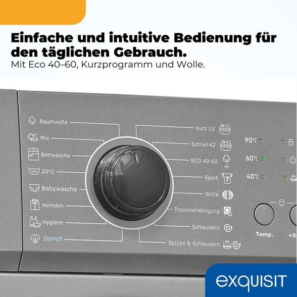 Exquisit WA56110-021A, Bild 4