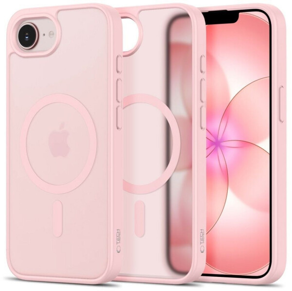 Tech-Protect BasicMag MagSafe Case for iPhone 16e / 17e Pink Matte