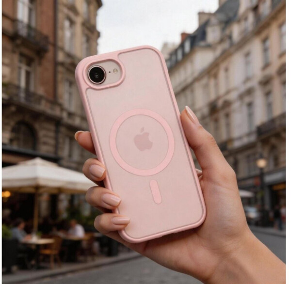 Tech-Protect BasicMag MagSafe Case for iPhone 16e / 17e Pink Matte, Bild 5