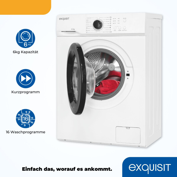 Exquisit WA6110-021A, Bild 2