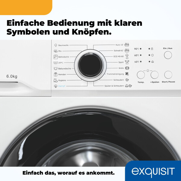 Exquisit WA6110-021A, Bild 4