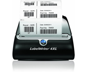 2er-Packung Dymo S0904950 LabelWriter 4XL selbstklebende große, für LabelWriter für extrabreite Tischetikettendrucker Etikettensystem schwarz und weiß Dymo S0722400 Adressschilder 