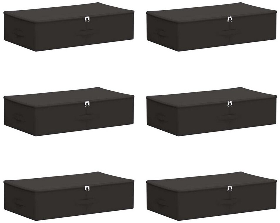 vidaXL Aufbewahrungsbox 6 pcs Anthrazit 70 x 40 x 18 cm Vliesstoff ab 66,78 € (Oktober 2026)