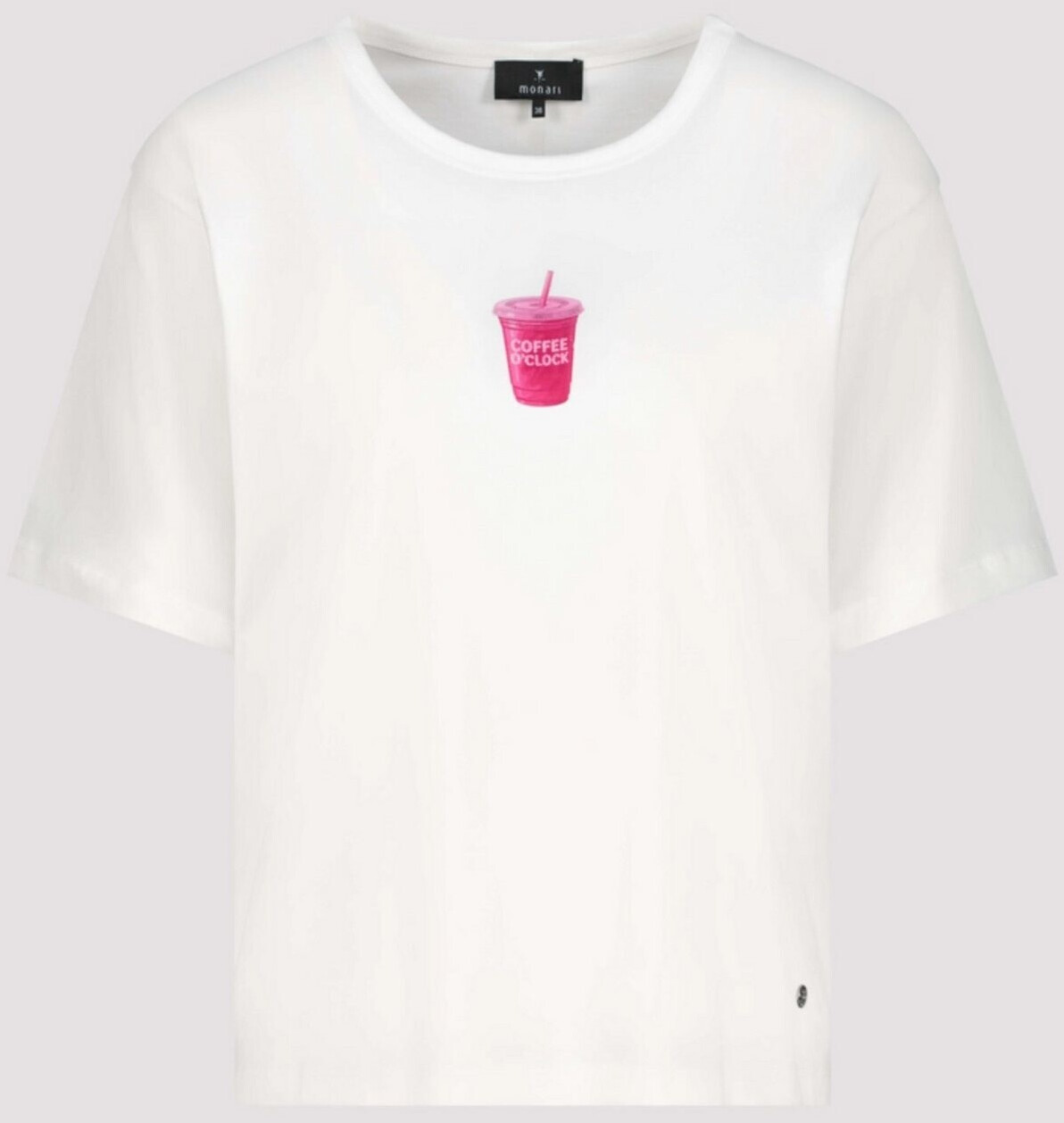 Monari T-Shirt mit Motivprint, Regular Fit (410197) creme/pink ab 31,92 ...