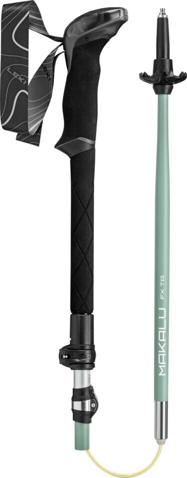 Leki Makalu FX TA Compact silver/greygreen/white ab 128.4 ...