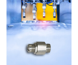 Produktbild von RIEGLER Mini-Abblasventil 103901-218.10 – Messing, G 1/8, Ansprechdruck 0,5-1,0 Bar, Für Druckluft & Gase