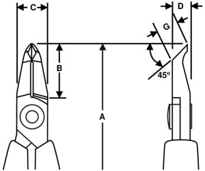 Bahco 8248 Präzisions-Schrägschneider ESD 117,5mm (8248) ab 104.07 ...