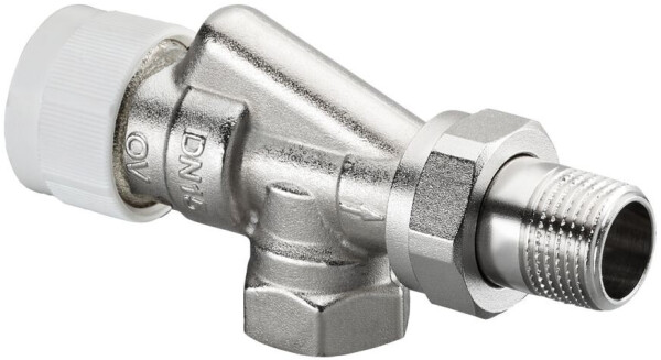Oventrop Thermostatventil Baureihe AV 9 Messing vernickelt DN15 Axial (1183904)
