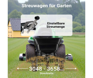 Wiltec GT1507 Streuwagen 29L fr Dnger, Saatgut, Streusalz (60910) ab  128.99  | Vergleiche 4 Angebote auf idealo.de