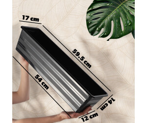 Kadax Blumenkasten 60cm Kunststoff Anthrazit (K9034) ab 15.99  |  Vergleiche 4 Angebote auf idealo.de