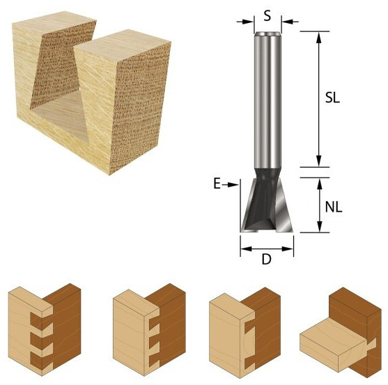 Produktbild von ENT Gratfräser HW – 2-schneidig, Ohne Vorschneider, Schaft 12 Mm, D 25,4 Mm, Nutzlänge 22,2 Mm, Winkel 14°
