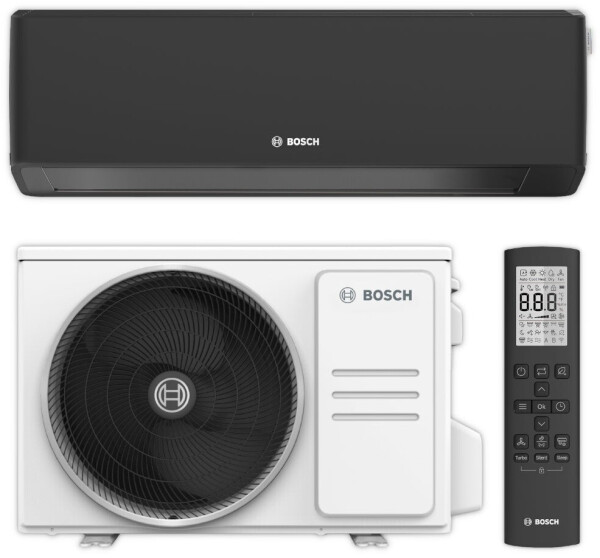 Bosch Climate 7000i Split-Klimaanlage 2,5kW Schwarz (CL7000i-Set 26 EB)