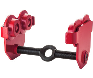 Produktbild von DEMA Laufkatze Werkstatt 1000 Kg – Kugelgelagerte Rollen, Flanschbreite 60–230 Mm, Robustes Handfahrwerk Für Träger Bis 28 Mm