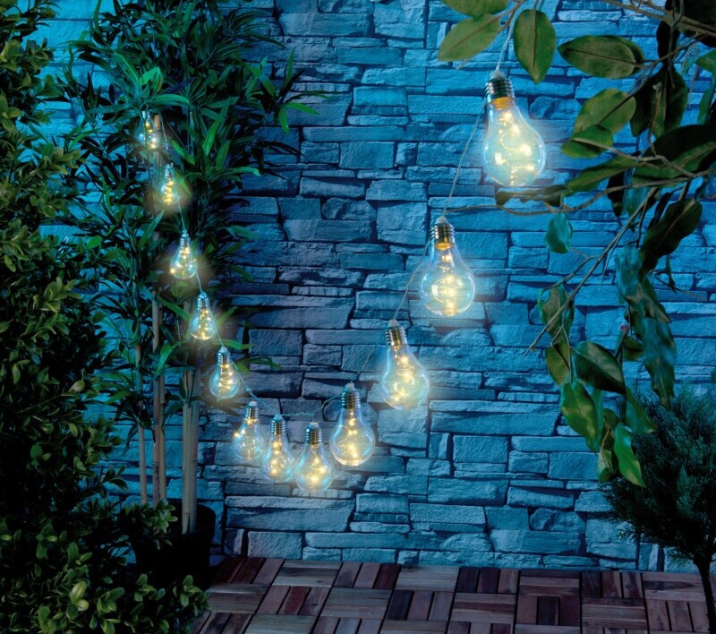 lichterkette sternchen LED-Outdoor-Lichterkette »Sterne« bei Tchibo kaufen Led sterne