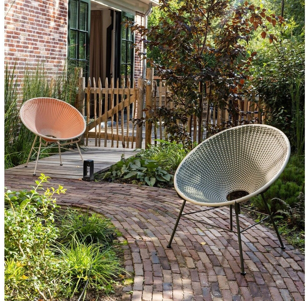 Woood Kazoun Loungesessel PE-Rattan/Metall, Orange, In/Outdoor ab 104,66 € (Oktober 2026)