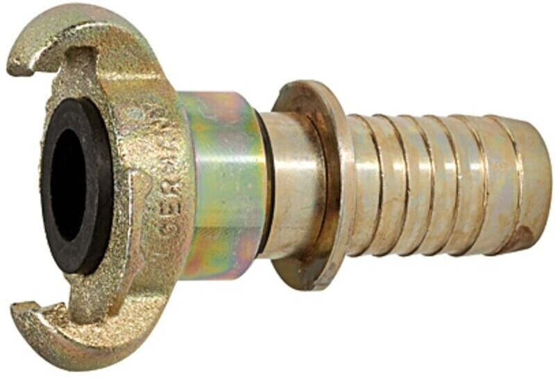 RIEGLER Sicherheits-Klauenkupplung 107887 – LW 19 (3/4") Mit Sicherungsbund, 16 Bar