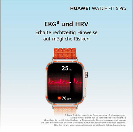 Huawei Watch Fit 5 Pro Black + FreeBuds 7i, Bild 3