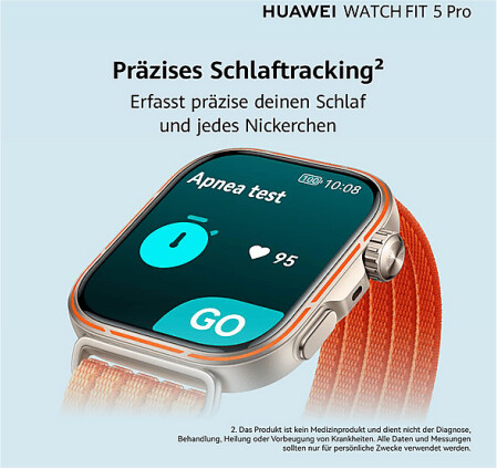 Huawei Watch Fit 5 Pro Black + FreeBuds 7i, Bild 4