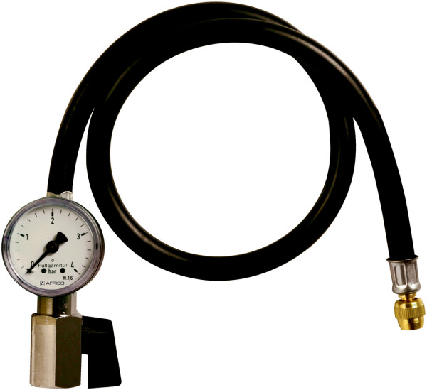 Afriso Prüf- und Nachfüll-Garnitur Ausdehnungsgefäß Heizung/Solar Manometer 0-4bar (39616), Bild 2