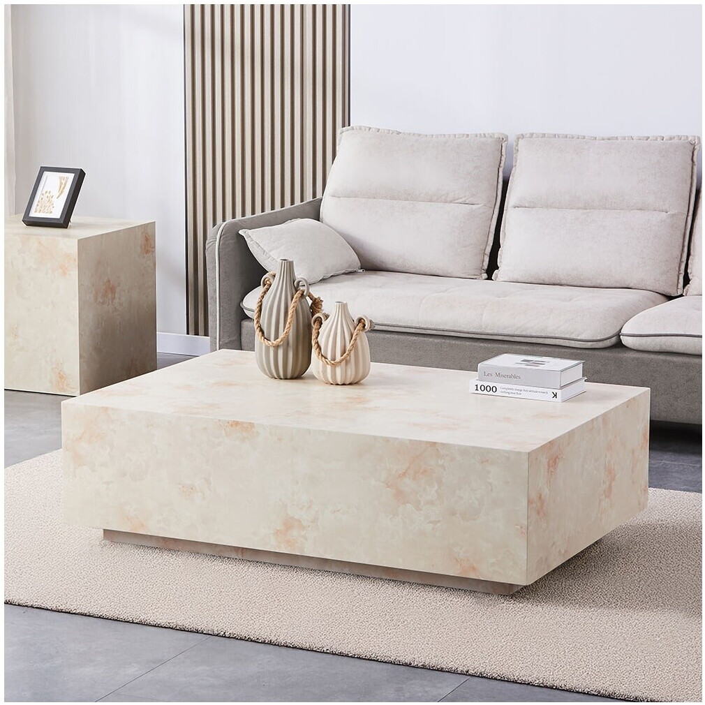 Home Deluxe Amiri XXL Couchtisch MDF Sandstein 120x80cm ab 329,00 € (Oktober 2026)