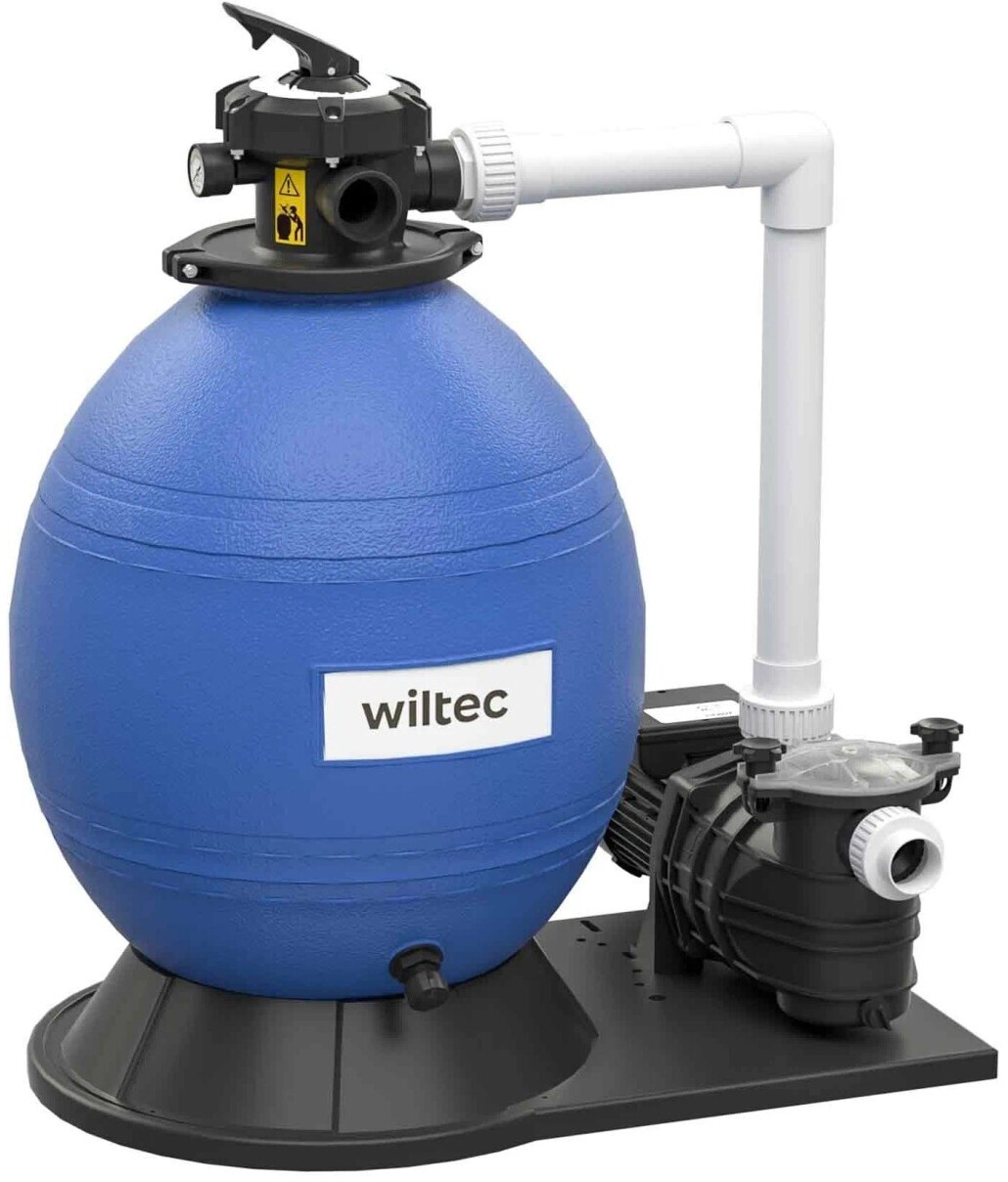 Wiltec XPOtool Sandfilteranlage 750W, 71l Filtertank, 20000l/h (63347 ...