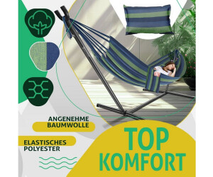 Kesser Hngematte Lake mit Gestell, Doppel fr 2 Personen, 200kg, Indoor &  Outdoor, XXL ab 72.08  | Vergleiche 5 Angebote auf idealo.de