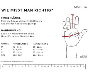 Produktbild von MOESTA-BBQ HeatPro Grillhandschuhe – Silikon, Grau, Größe L, Bis +350°C, 2 Stück