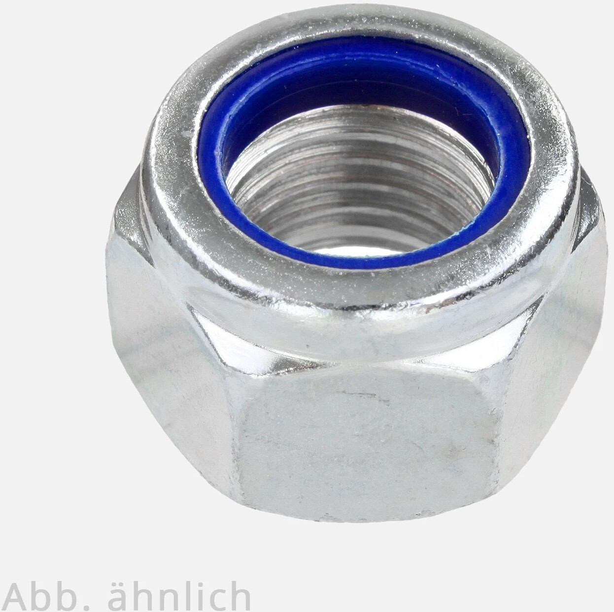 Reyher Sicherungsmutter M12, DIN 982, Stahl 8, galv. verzinkt (DIN 982 ...