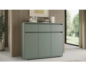 Sconto IKARUS Kommode 3 Türen, 3 Schubladen, Salbeigrün matt, 118x103x48cm ab 123,00 € (Oktober 2026)