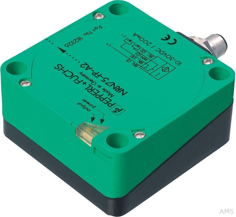 Pepperl+Fuchs NRN75-FP-A2-P3-V Induktiver Näherungssensor 75mm PNP ...