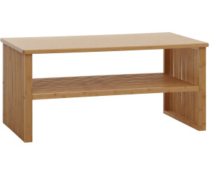 Mendler HWC-N80 Couchtisch Bambus mit Ablagefach 46x97x55cm (109583) ab  112.99  | Vergleiche 5 Angebote auf idealo.de