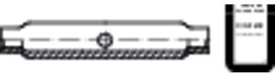 Spannschloss DIN 1478 | M16 | Gabel/Gabel | WK Spannschloss DIN 1478 | M16 | Gabel/Gabel | WK