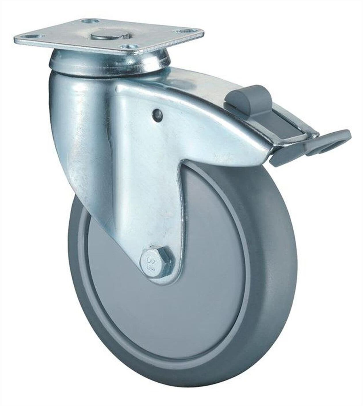 BS Rollen Apparaterolle Lenkrolle mit Totalfeststeller Ø125mm (C120.A85 ...