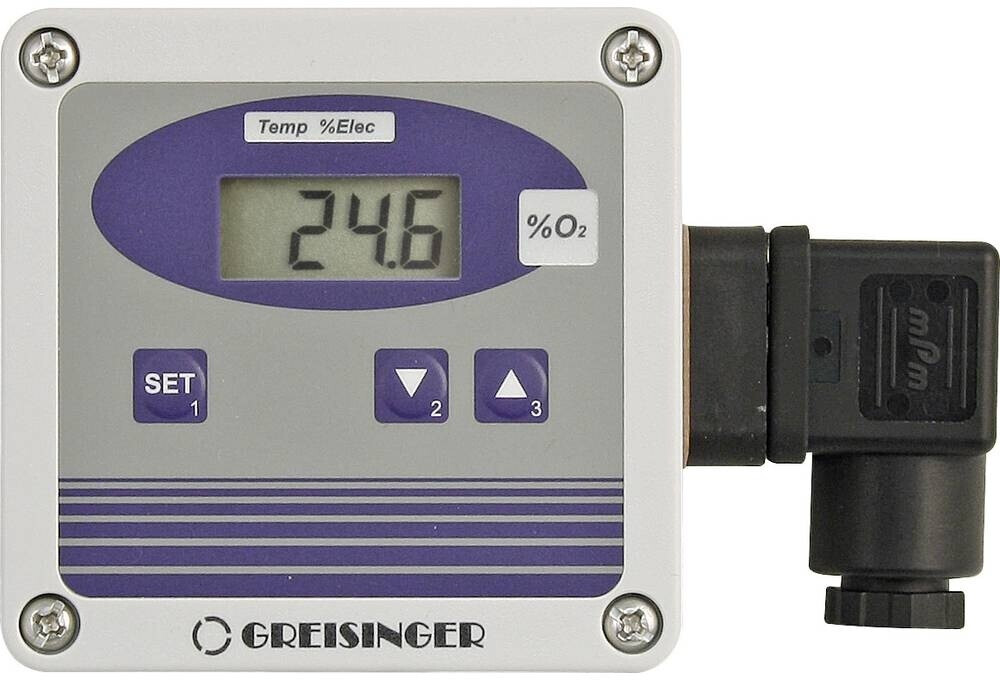 Greisinger OXY3690MP-0-GGO-V2-L01 Sauerstoff-Messumformer mit Sensor ...
