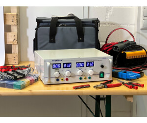 Produktbild von IKococater Labornetzteil DC 0-30V 6A Regelbar – Stabilisiertes Schaltnetzteil Mit Digitaler Anzeige, 180 W, Kompakt & Leicht Für Werkstatt & Labor