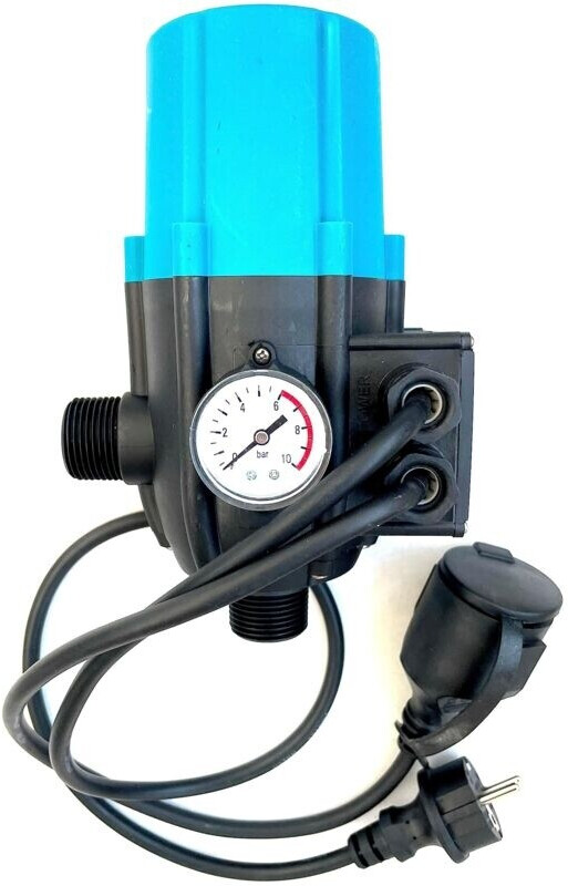 Trockenlaufschutz SK-13 Für Gartenpumpe, Hauswasserwerk Und Tiefbrunnenpumpe – Max. 2000 W / 10 A, 1 Anschluss, IP44, Abschaltung Bei 0,7 Bar Trockenlaufschutz SK-13 Für Gartenpumpe, Hauswasserwerk Und Tiefbrunnenpumpe – Max. 2000 W / 10 A, 1 Anschluss, IP44, Abschaltung Bei 0,7 Bar