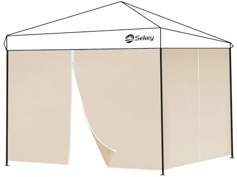 Pavillon Seitenteile Mit Reiverschluss