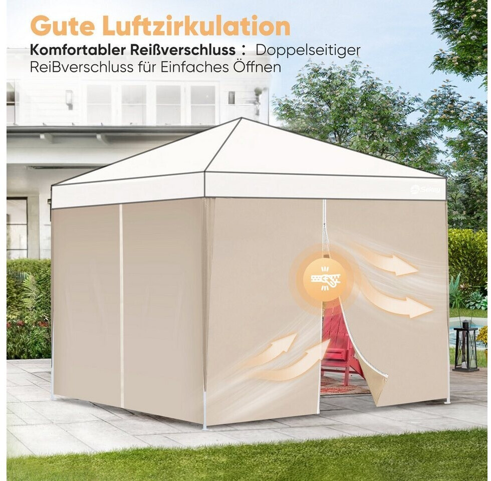 Pavillon Seitenteile Mit Reiverschluss