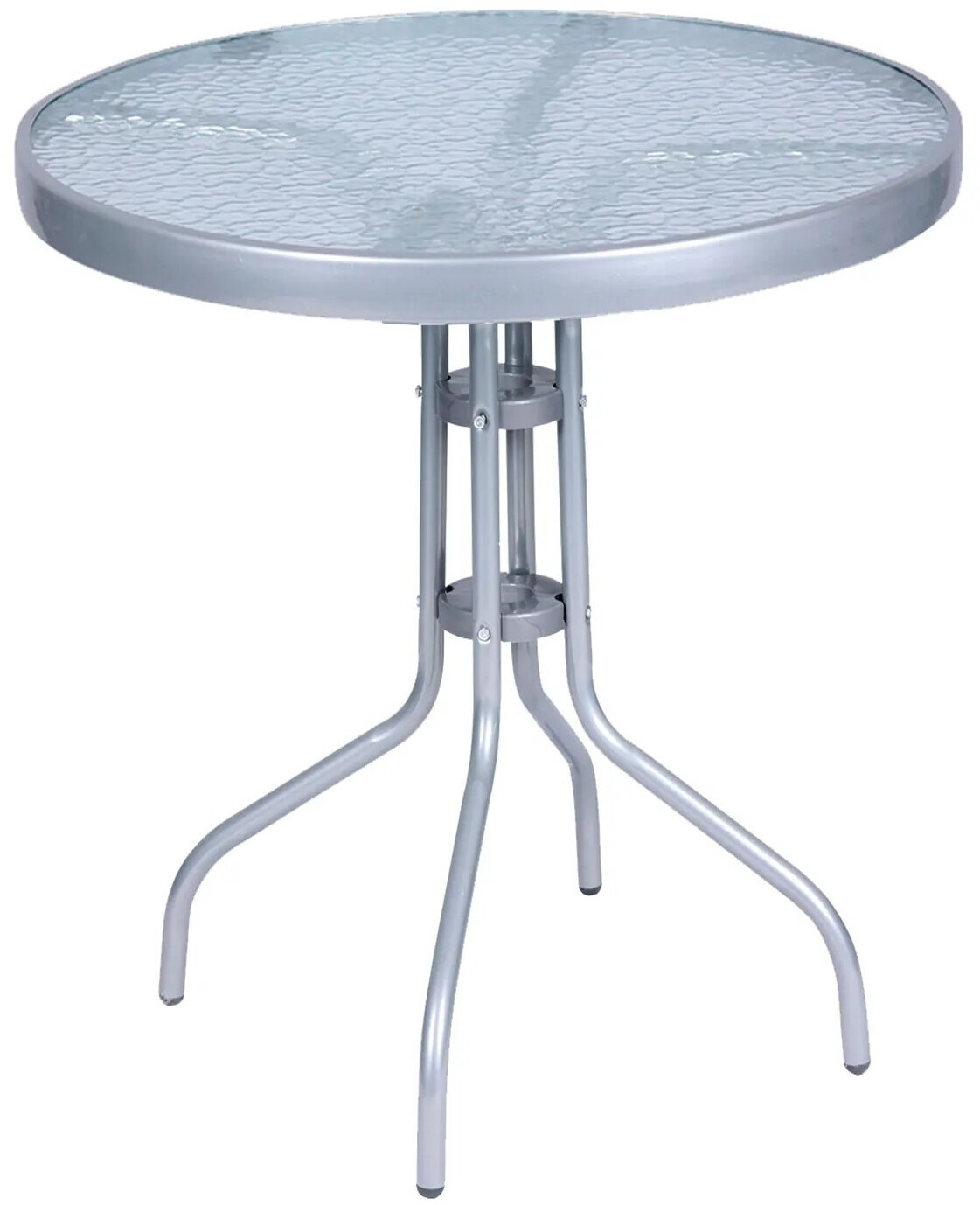 Runde Tischplatte aus gehärtetem Glas, transparent, 50 cm Runde Tischplatte aus gehärtetem Glas, transparent, 50 cm