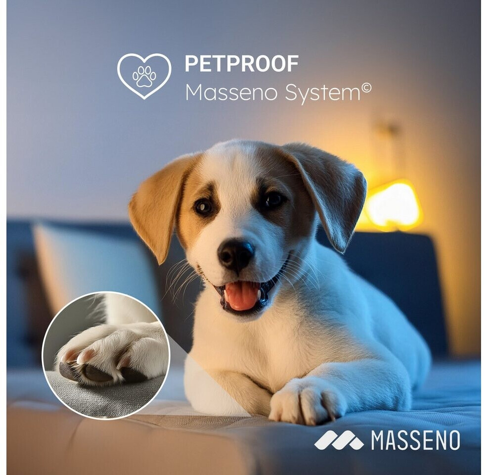 Masseno Favien L-S Ecksofa L-Form mit Schlaffunktion & Bettkasten, Blau ...