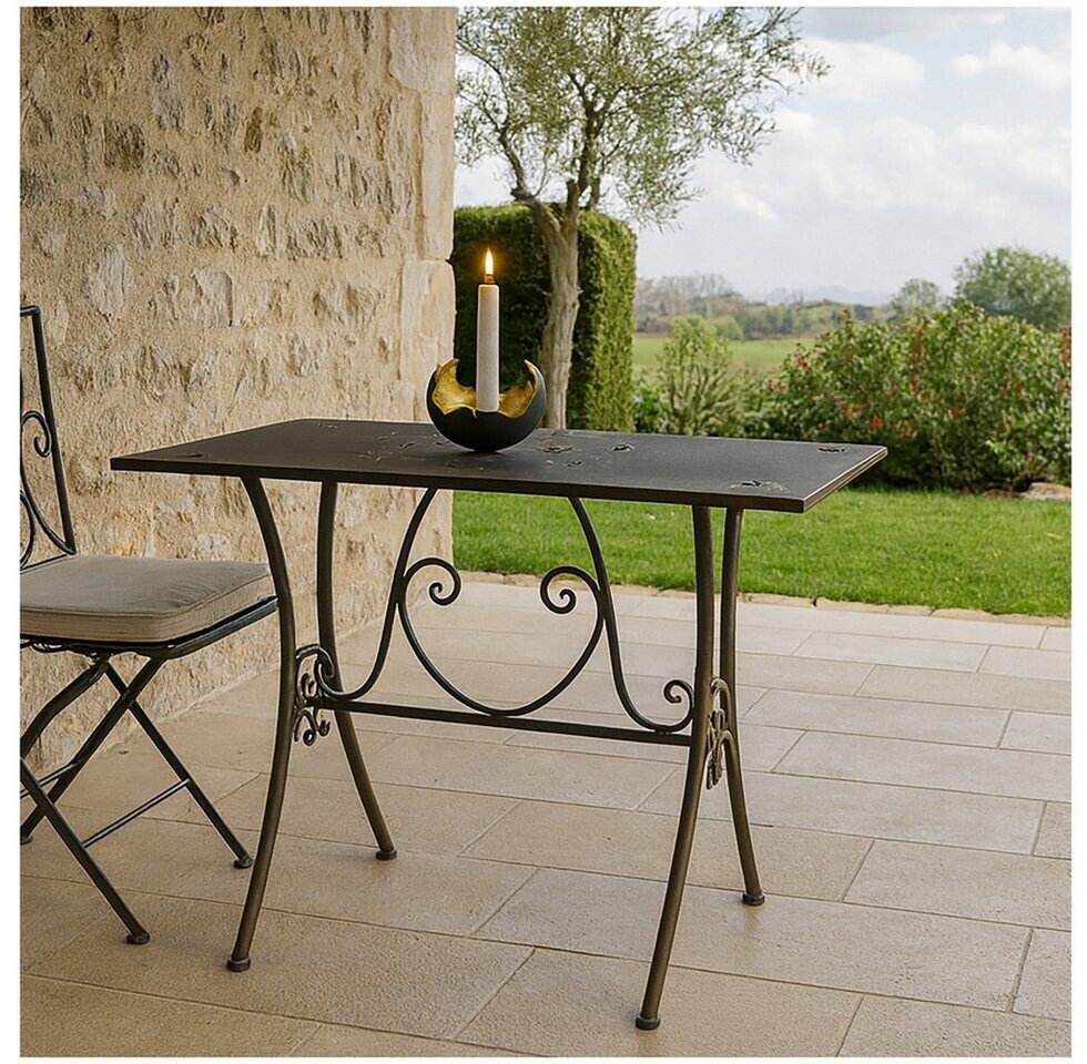 HTI-Living Lily Gartentisch Metall Rostoptik rechteckig ab 74,99 € (Oktober 2026)