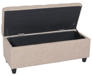 MCW Aufbewahrungs-Truhe Kriens Sitzbank Stoff 114x45x45cm, beige (Kriens)  ab 148.99  | Vergleiche 7 Angebote auf idealo.de