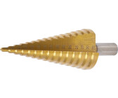 Stufenbohrer Bohrbereich 6,5 - 40,5 Mm HSS Spiralgenutet Schneidenanzahl 2 Stufenanzahl 11 Item E6012716 Stufenbohrer Bohrbereich 6,5 - 40,5 Mm HSS Spiralgenutet Schneidenanzahl 2 Stufenanzahl 11 Item E6012716