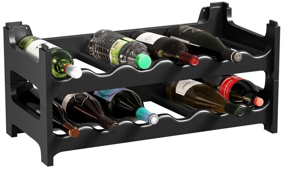 ARTECSIS Weinregal Kunststoff stapelbar, modular, schwarz (UN480009-2BU) ab 21,90 € (Oktober 2026)