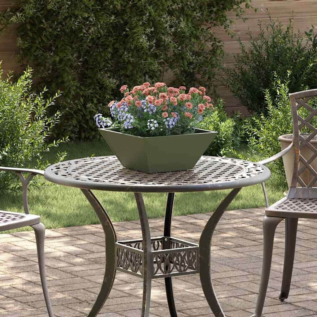vidaXL Trapezförmiger Outdoor-Pflanzkübel Metall (873802) ab 21,78 € (Oktober 2026)